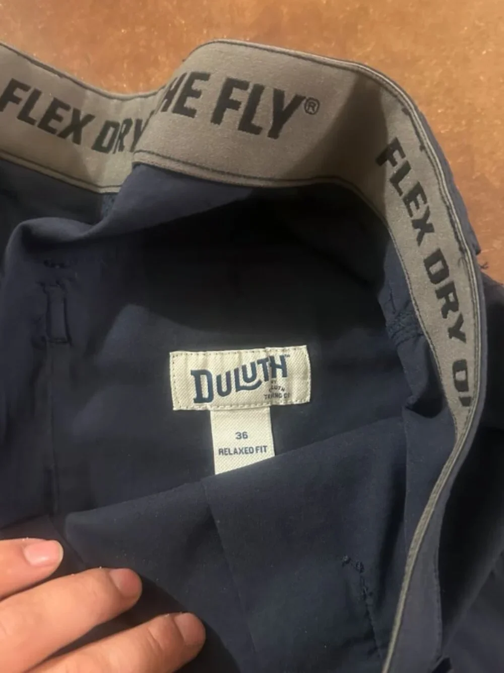 Duluth Trading Co. Men's DuluthFlex Dry on the Fly Relaxed Fit Cargo Shorts 36